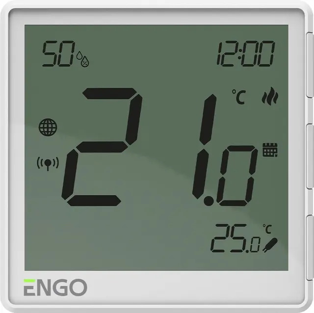 Regulator temperatury ENGO Controls EONE-230W 230V biały Internetowy podtynkowy ZigBee