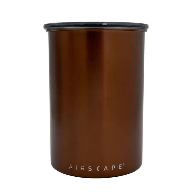 Airscape Pojemnik na aromat ze stali nierdzewnej Średni palony miedzią