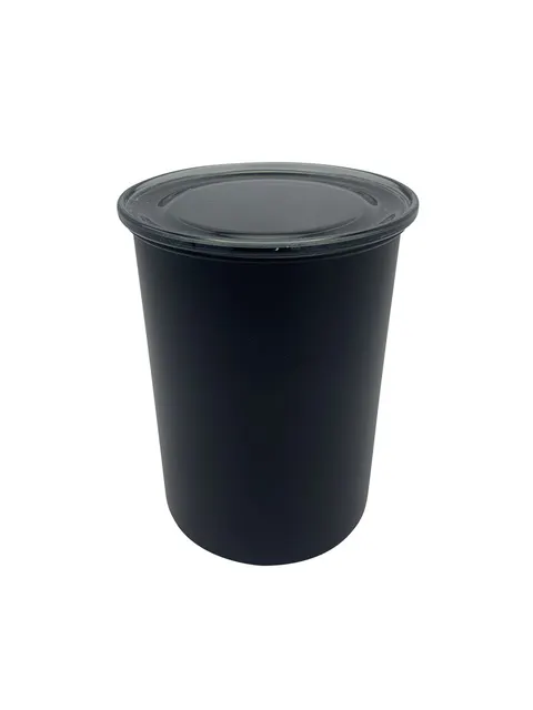 Pojemnik na kawę Airscape 100274671 500g czarny stal nierdzewna