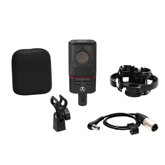 Austrian Audio OC818 Studio Set Black - Wielkomembranowy mikrofon pojemnościowy