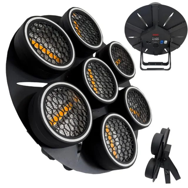 EVOLIGHTS LUMEN 7 RING 7x30W WW + 224x0 5W/31x0 2W