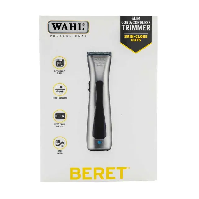 Wahl 08841-66 Trimmer ProLithium Beret Haarschneidemaschine silver/black