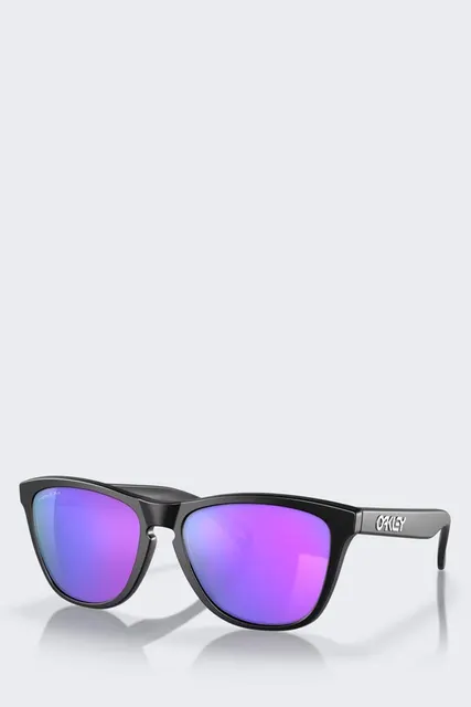 Okulary przeciwsłoneczne Oakley Frogskins - black/prizm violet