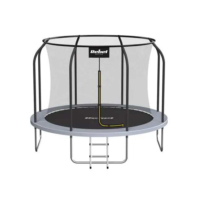 REBEL ACTIVE TRAMPOLINA PRO 8FT/244CM SIATKA DRABINKA RBA-8001