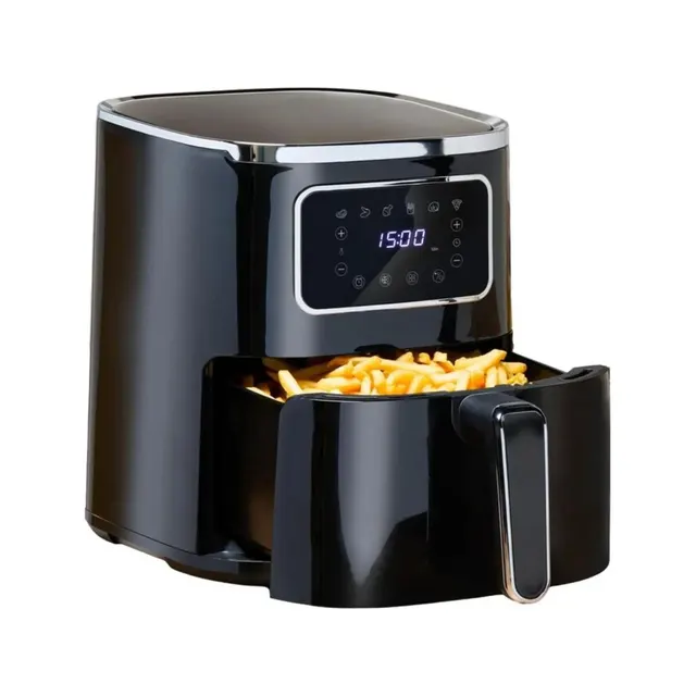 Frytownica beztłuszczowa Air Fryer ALPINA 4 5l 1450w czarny