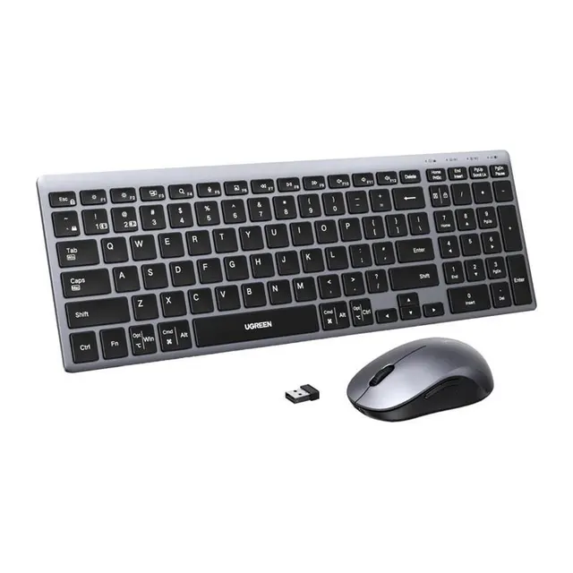Zestaw bezprzewodowy Ugreen MK552 klawiatura + mysz