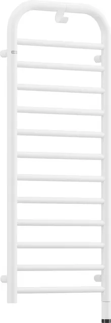 Grzejnik łazienkowy elektryczny - wysokość 121 cm, biały, 121 cm, elektryczny