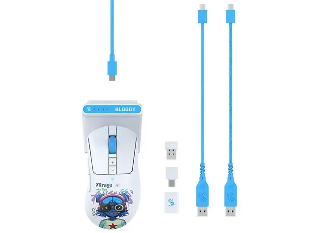 Mysz bezprzewodowa A4Tech Bloody R73 ULTRA DUO Nyx Mirage