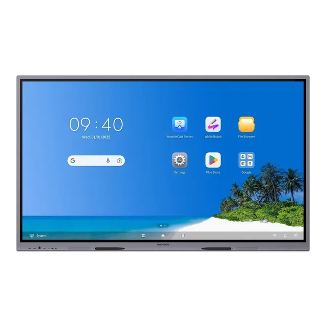 Monitor interaktywny 75 HIKVISION DS-D5B75RB/EP 4K (Android 14 upg. 16 EDLA)