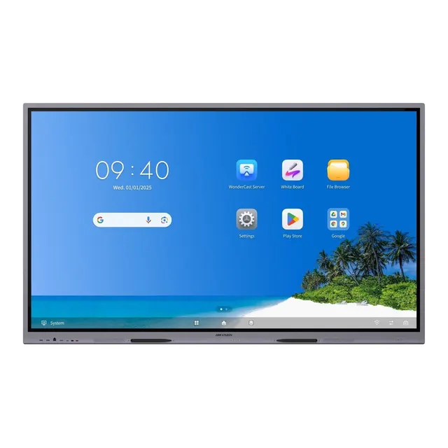 Monitor interaktywny HIKVISION DS-D5B65RB/EP 65 4K (Android 14 upg. 16 EDLA)