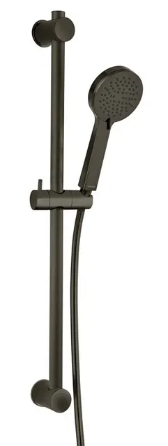 SHOWER SET RILLO 3 JET GUN METAL N365GM