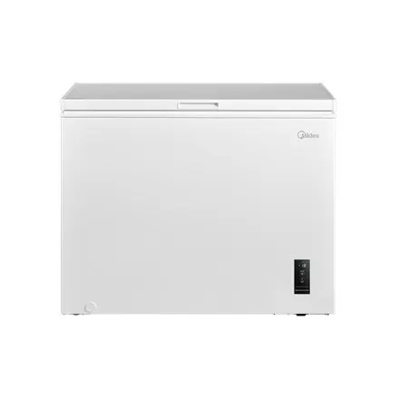Midea Freezer, MDRC345FEE01, Energy efficiency class E, Chest, Free standing, Height 85 cm, Total net capacity 249 L, White