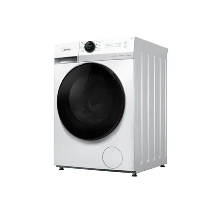 Midea, Washing Machine with Dryer, MF200D80WB/W-HR, Front loading, Washing capacity 8 kg, 1400 RPM, Depth 48 cm, Width 60 cm, Digital, Drying system, Drying capacity 6 kg, Steam function, White