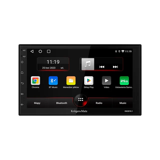 Radio Samochodowe Kruger&Matz KM2010 CarPlay/AndroidAuto