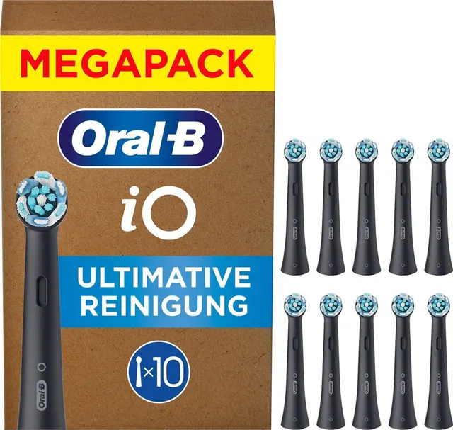 Braun Oral-B iO Aufsteckbrsten Ultimative Reinigung 10 St?ck schwarz