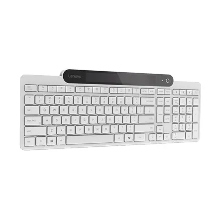 Lenovo, 800 Self-Charging, Keyboard, Wireless, Lithuanian, Bluetooth, Wireless connection, White