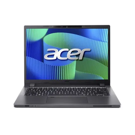 Acer, TravelMate, TMP214-55-G2-TCO-58UX, Grey, 14, WUXGA, Intel Core 5, 120U, 16 GB, Solid-state drive capacity 512 GB, Intel Iris Xe Graphics, Windows 11 Pro, Keyboard language English, Keyboard backlit, Warranty 24 month(s)