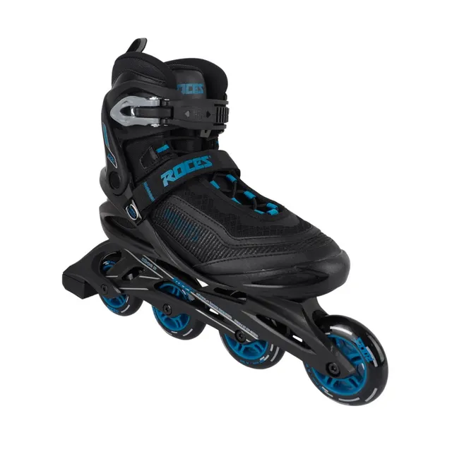 Łyżworolki Roces Icon X czarno-niebiekie 400908 00001 44