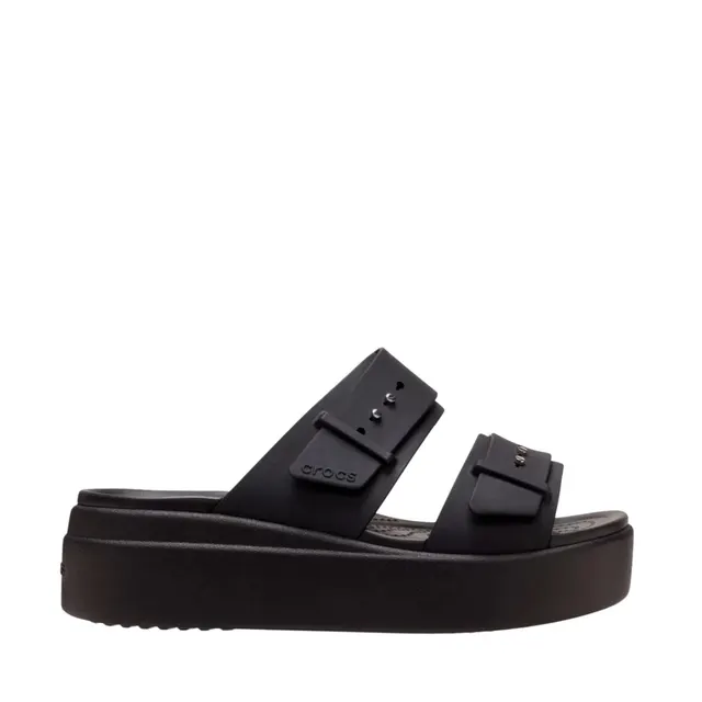 Klapki damskie Crocs Brooklyn Low czarne 207431 001 38-39