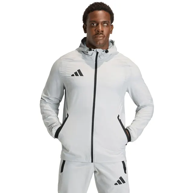 Kurtka męska adidas Tiro 26 Travel Windbreaker jasnoszara KD3336 M
