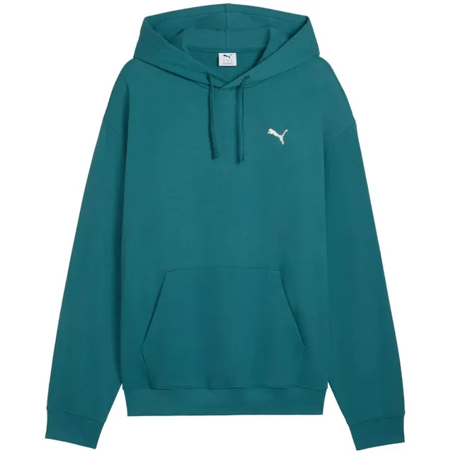 Bluza męska Puma ESS Elevated Relaxed Hoodie zielona 692019 41 L