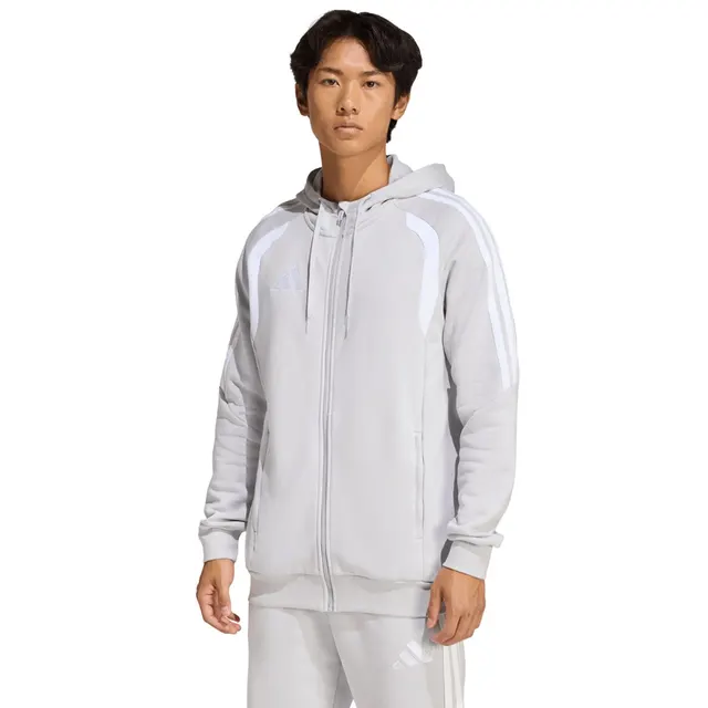 Bluza męska adidas Tiro 26 League Sweat Full Zip Hoody szara KF3319 L