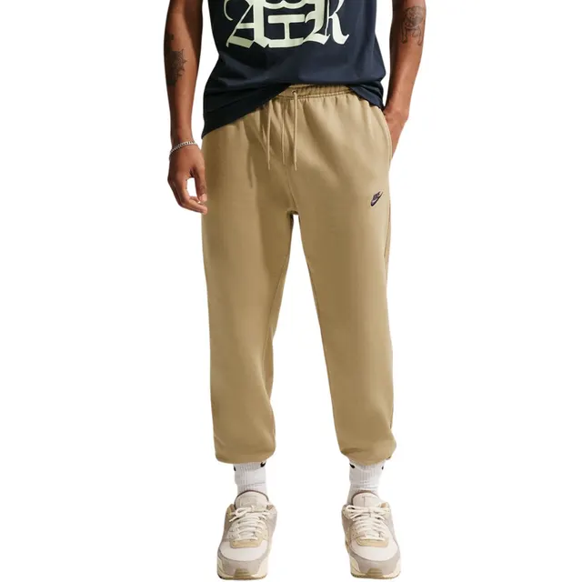 Spodnie męskie Nike Club BB Jogger beżowe FN3787 298 2XL