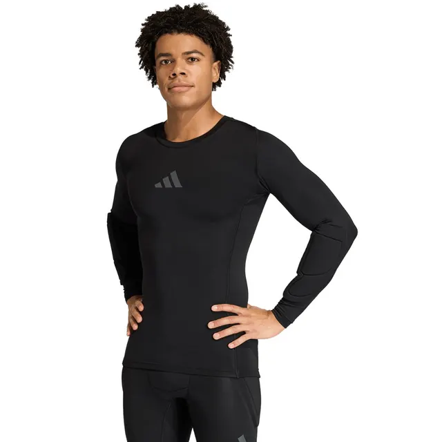 Koszulka bramkarska męska adidas Padded Goalkeeper Base Layer czarna KA1677 M
