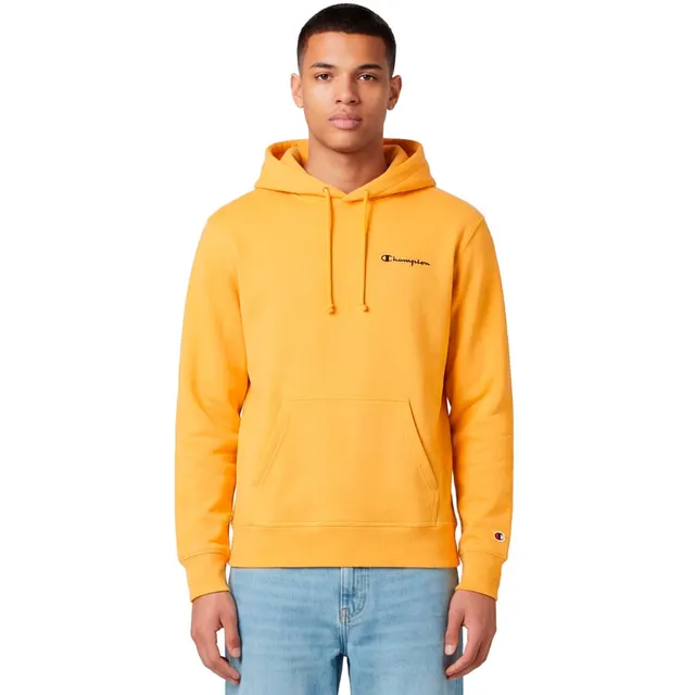 Bluza męska Champion Hooded Sweatshirt żółta 221791 YS164 M