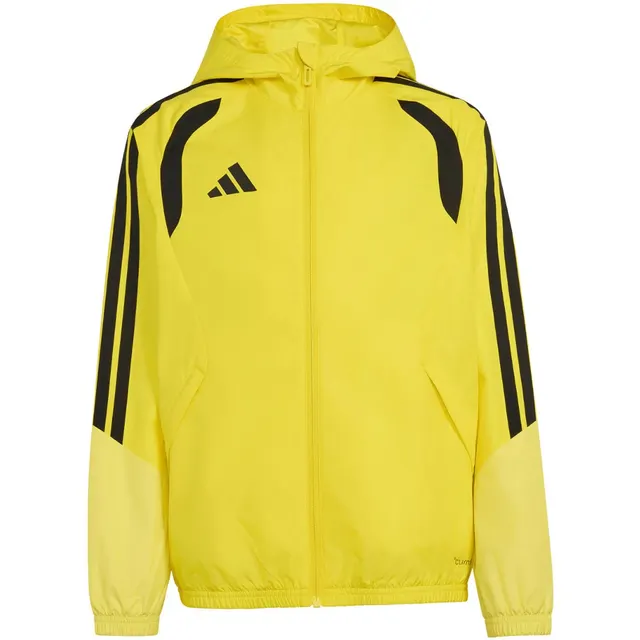 Kurtka dla dzieci adidas Tiro 26 Competition All Weather żółta KS9918 152cm