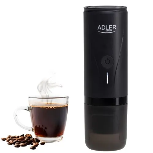 Ekspres przenośny do kawy, Bateriia 7500mAh, Ciśnienie 20 BAR, Zasilanie USB Adler Adler