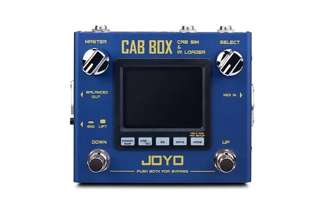 Joyo R-08 Cab Box - symulator kolumn i końcówek mocy loader IR z MIDI i wyjściem XLR