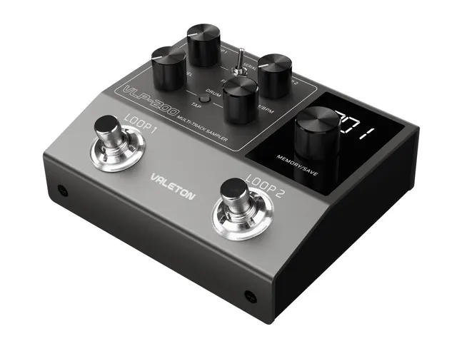 Valeton VLP-200 - dwutorowy looper stereo z automatem perkusyjnym