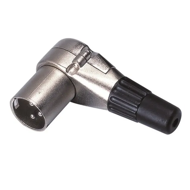 Soundsation SXLR034M-B - złącze kablowe XLR męskie 25 sztuk
