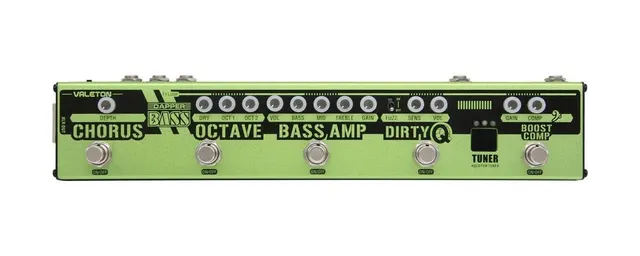 Valeton Dapper Bass VES-2 - multiefekt i preamp basowy z wyjściem XLR