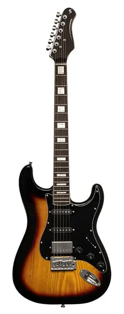 Stagg SES-60 SNB - gitara elektryczna HSS olcha sunburst