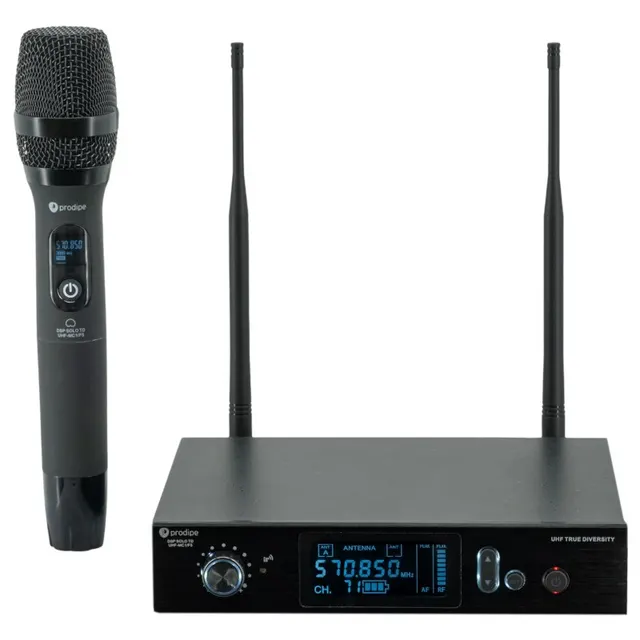 Prodipe DSP Solo TD UHF-MC1/F5 - mikrofon bezprzewodowy True Diversity 553-578 MHz