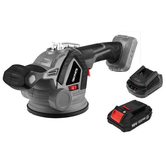 Przyssawka do płytek Energy+ 18V + akumulator 2Ah + ładowarka