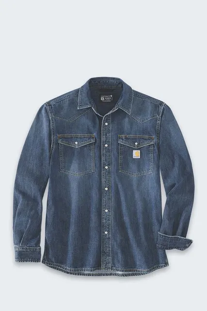 Koszula Carhartt Montana Denim Relaxed LS Wyatt