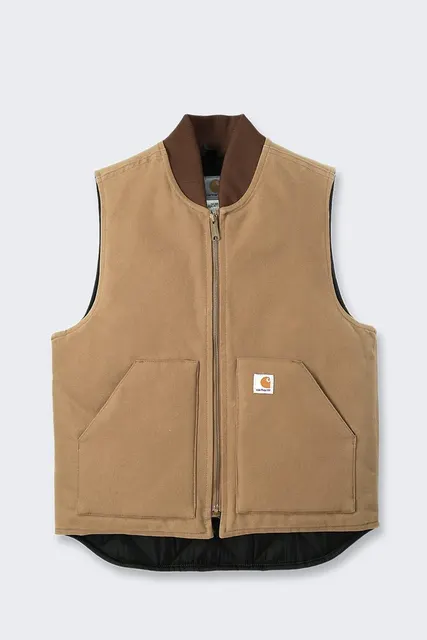 Kamizelka Carhartt V01 Firm Duck Insulated Brown (.106676.BRN.S008)