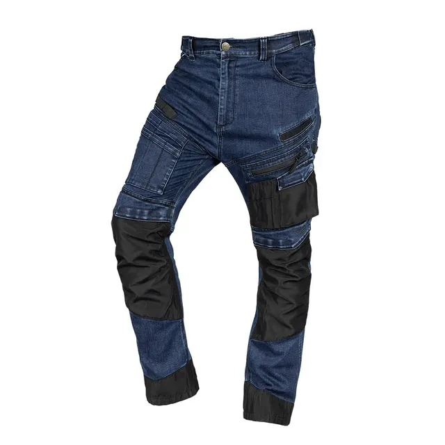 Spodnie robocze DENIM wzmocnienia Oxford granatowe rozmiar L