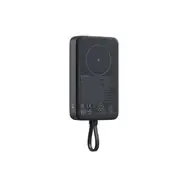 Xiaomi 33W Magnetic Power Bank 10000mAh (Integrated Cable), 10000 mAh, Gray
