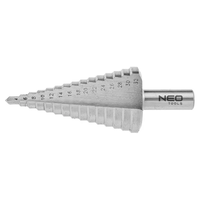 Wiertło stopniowe 4-32 mm