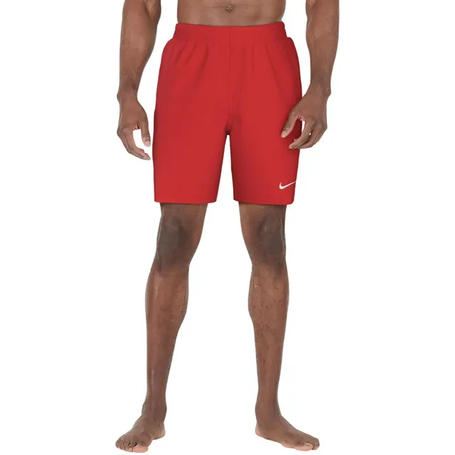 Spodenki kąpielowe Nike Essential 7 czerwone NESSF559 614 L
