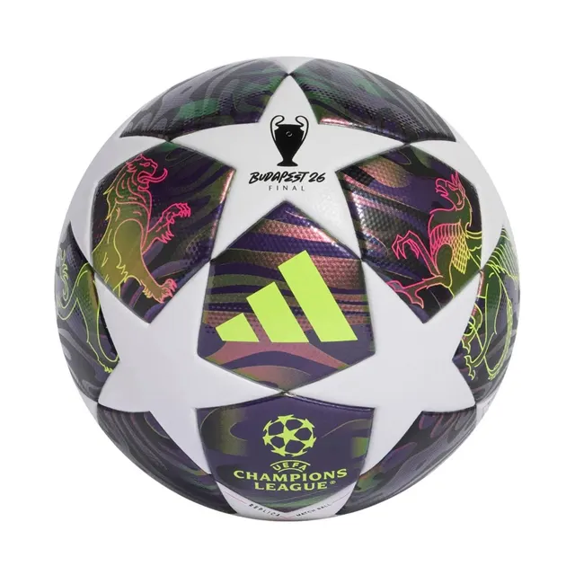 Piłka nożna adidas UCL 25/26 Final League fioletowo-biała JX9095 5
