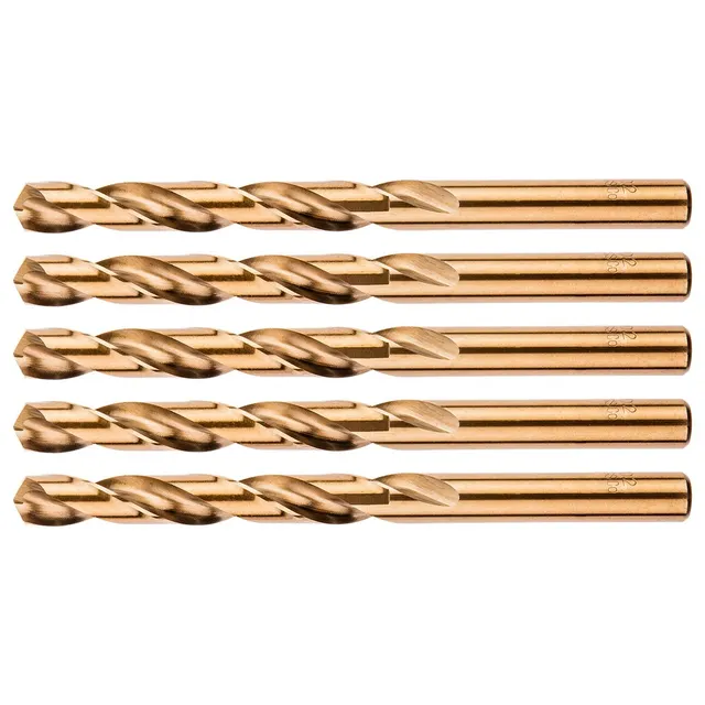 Wiertła do metalu HSS-Co 10.0 mm 5 szt.