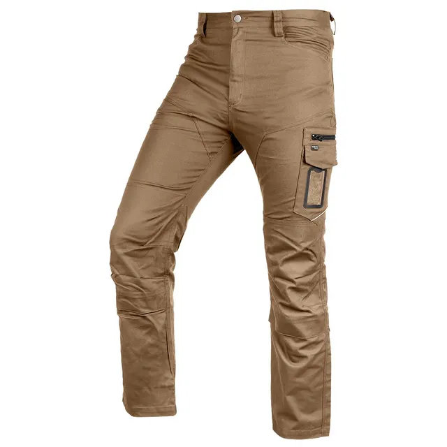Spodnie robocze Mix&Match Canvas brązowe rozmiar M