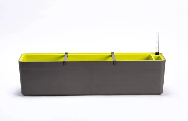 URBALIVE BERBERIS Donica samonawadniająca prostokątna 80 x 20 cm szaro-brązowy