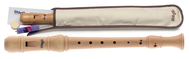 Stagg REC3-GER/WD - klonowy flet prosty sopranowy palcowanie niemieckie