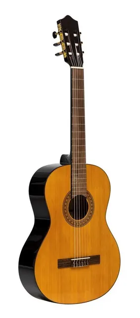 Stagg SCL60-NAT - gitara klasyczna 4/4 świerkowa płyta wierzchnia naturalny połysk